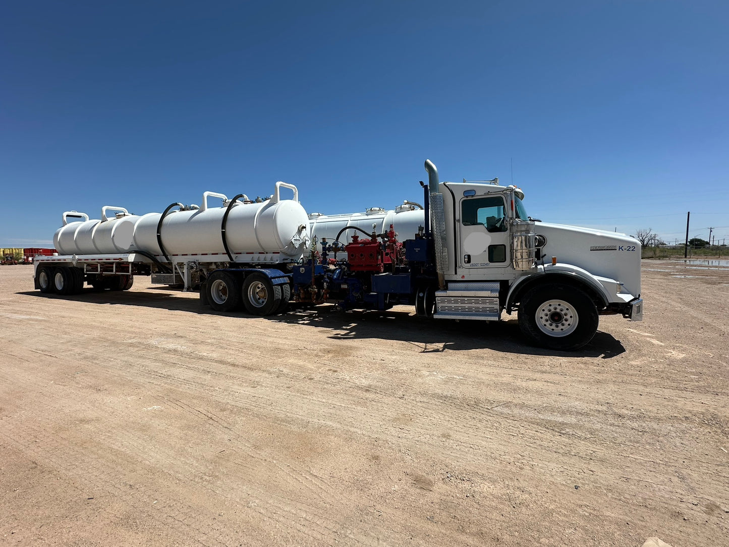 2018 Kenworth 10k Pump Truck