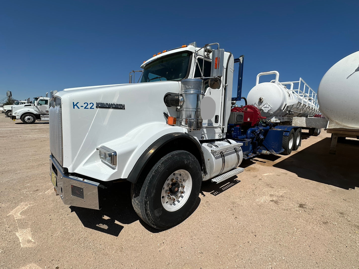 2018 Kenworth 10k Pump Truck