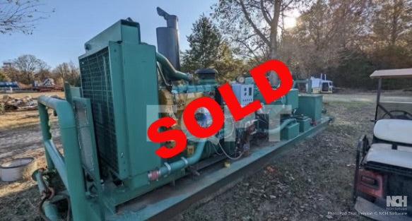 (SOLD) 600 hp Skidded Pump