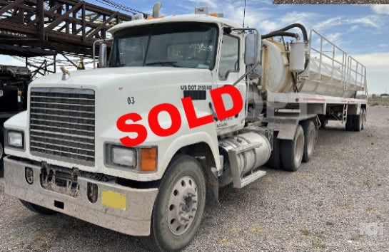 (SOLD) 2015 Vac Truck and Trailer